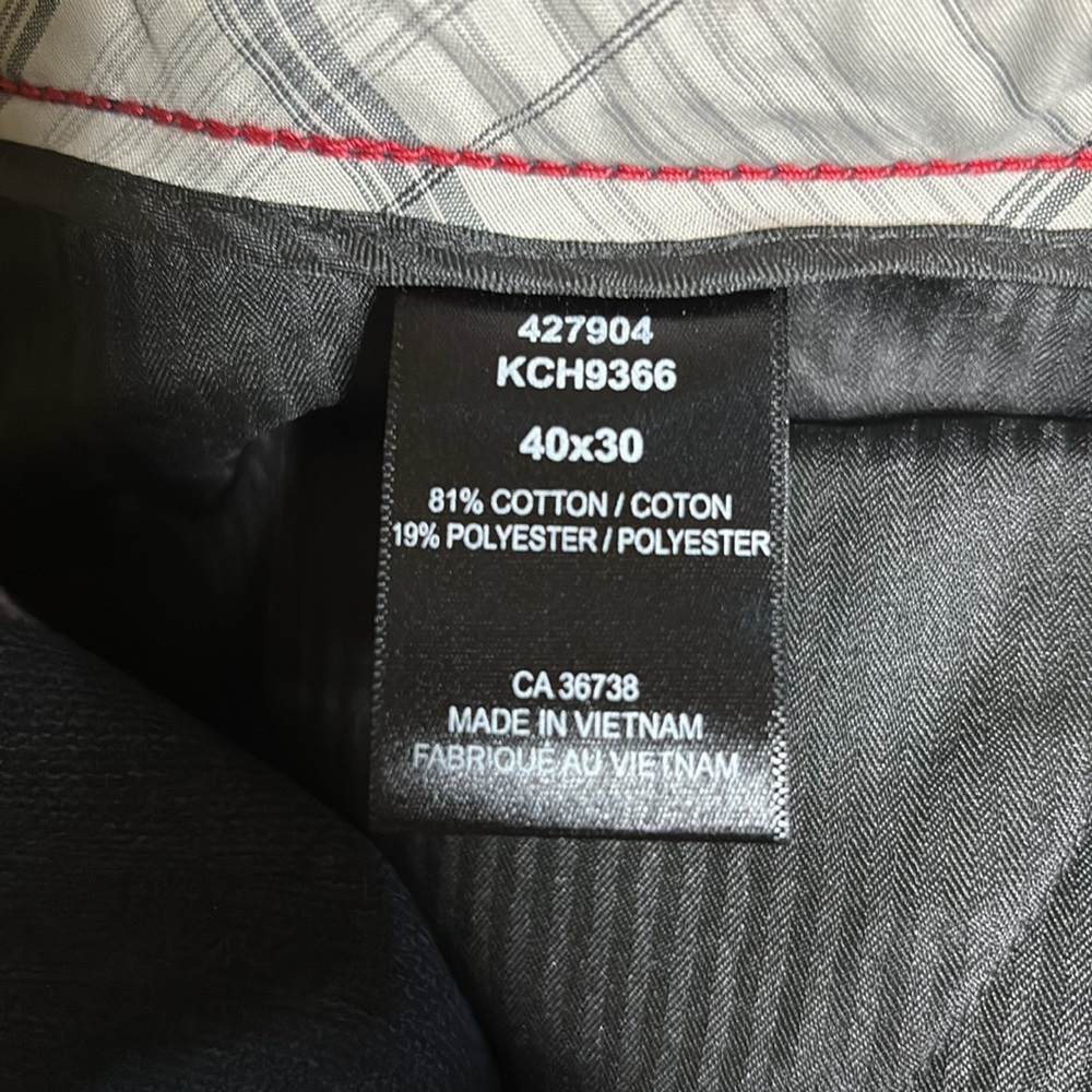 NWT Kenneth Cole Reaction flat front pants - Picture 7 of 11